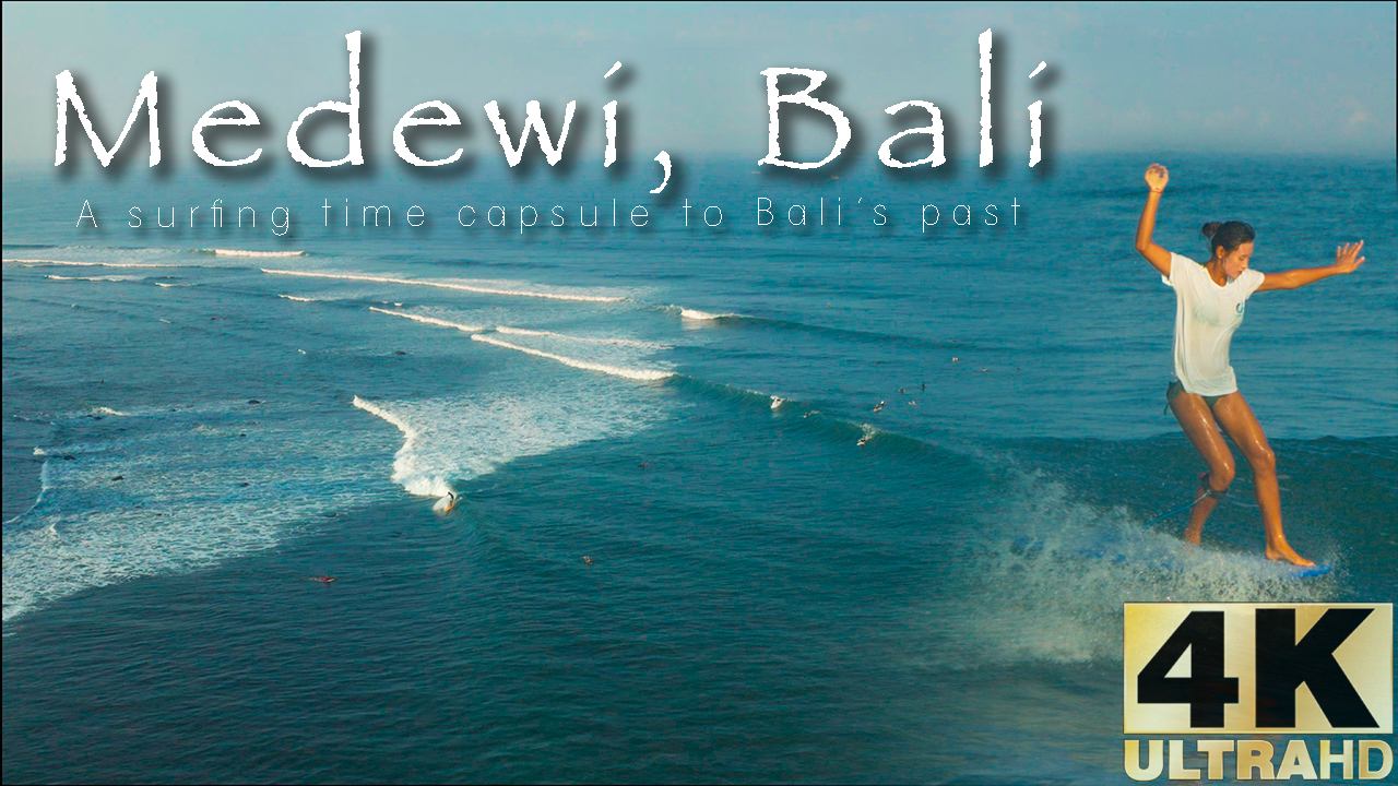 Surfing Medewi  : Bali's longest wave